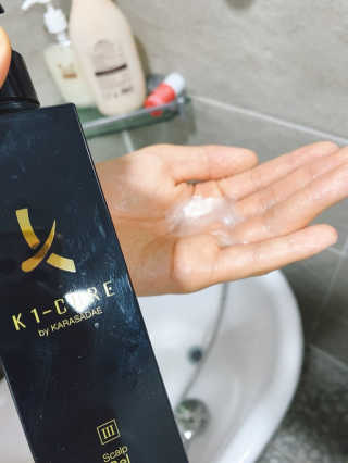 [두피헤어 트리트먼트] 케이원큐어 스켈프 젤 270ml — 5점을 준 리뷰어가 2020년 9월 올린 사용 사진