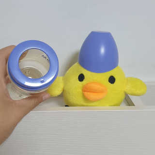 유비맘 PPSU 젖병 노꼭지_260ml_컬러 랜덤 발송 — 5점을 준 리뷰어가 2020년 8월 올린 사용 사진