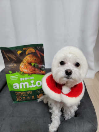 [풀무원 아미오] 자연담은식단 1kg 3종 — 5점을 준 리뷰어가 2020년 12월 올린 사용 사진