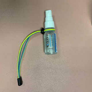 온가족 위생습관, 72스퀘어 손소독제 300ml+30mlx2 구성 — 5점을 준 리뷰어가 2020년 10월 올린 사용 사진