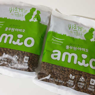 [풀무원 아미오] 자연담은식단 1kg 3종 — 5점을 준 리뷰어가 2020년 12월 올린 사용 사진