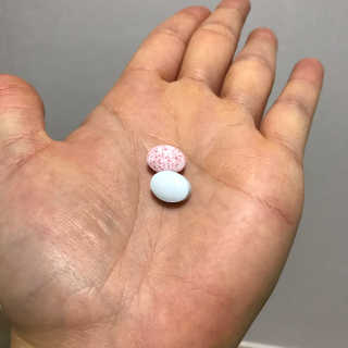 입 냄새 완화에 도움을 주는 에티켓 캔디 복숭아맛 앳캔디 — 4.5점을 준 리뷰어가 2020년 11월 올린 사용 사진