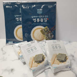 한촌몰 바다공작소 전통김_명품돌김세트 — 5점을 준 리뷰어가 2020년 11월 올린 사용 사진