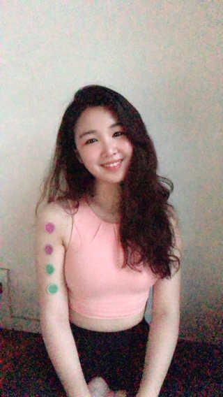 무니스튜디오 차크라 아로마 릴랙싱 패치 7종 中  택 2 — 5점을 준 리뷰어가 2020년 6월 올린 사용 사진