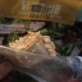 [아침몰] 바로 먹는 실온보관 닭가슴살 소시지 큐브 5팩 — 5점을 준 리뷰어가 2020년 10월 올린 사용 사진