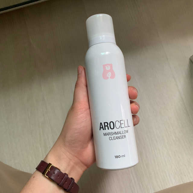 아로셀 마시멜로우 클렌저 180ml 리뷰 사진