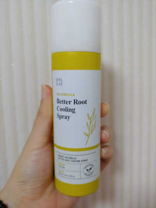 달리프 클로렐라 베러 루트 쿨링 스프레이 100ml — 5점을 준 리뷰어가 2020년 8월 올린 사용 사진