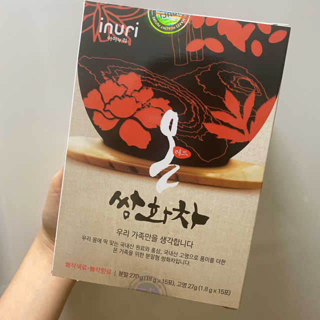 온쌍화차 레드 30포 / 고명별도 포장 리뷰 사진