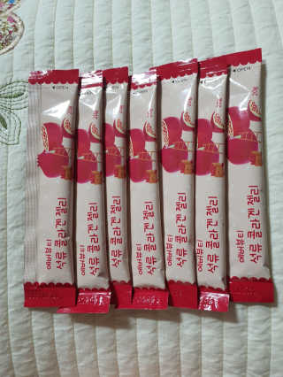 365더건강 에버뷰티 석류콜라겐 젤리 — 5점을 준 리뷰어가 2020년 6월 올린 사용 사진
