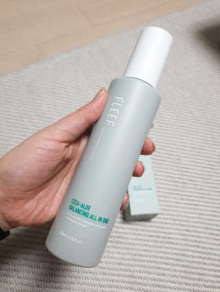 플리프 시카-알로에 밸런싱 올인원 200ml — 5점을 준 리뷰어가 2020년 11월 올린 사용 사진