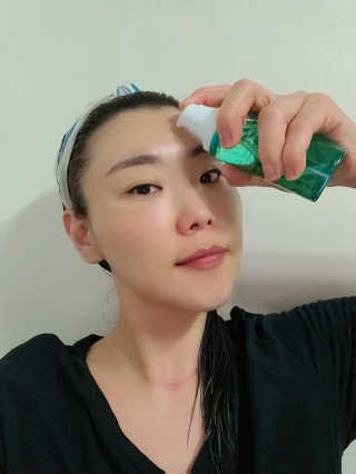 가하코스 랩피 수딩 리바이탈 에센스 — 5점을 준 리뷰어가 2020년 6월 올린 사용 사진