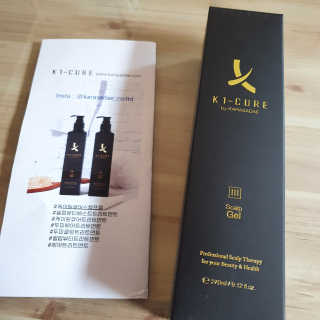 [두피헤어 트리트먼트] 케이원큐어 스켈프 젤 270ml — 4점을 준 리뷰어가 2020년 9월 올린 사용 사진
