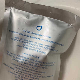 [설랩] 클렌징워터 세안수 500ml x 6팩 — 3점을 준 리뷰어가 2020년 8월 올린 사용 사진