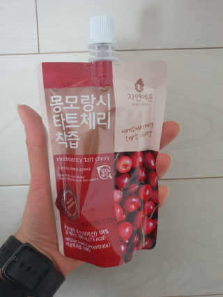 자연에온 몽모랑시 타트체리 착즙 100mL 10개입 2BOX — 5점을 준 리뷰어가 2020년 11월 올린 사용 사진