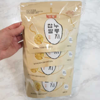 [꾸콤] 참참 전통 찹쌀 누룽지 일주일세트 60g x 5 — 5점을 준 리뷰어가 2020년 10월 올린 사용 사진
