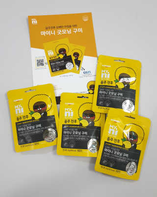 [마이니] 굿모닝 구미 5입 1SET — 4점을 준 리뷰어가 2020년 4월 올린 사용 사진