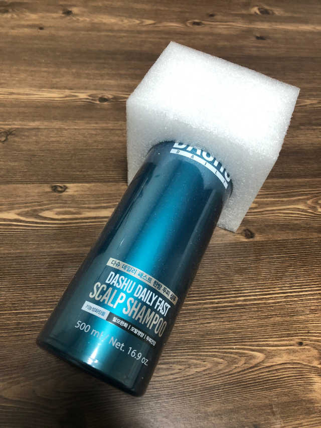 다슈 데일리 패스트 한방 두피 샴푸 500ml 리뷰 사진
