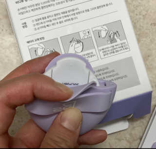비디투 핑거클렌저 — 5점을 준 리뷰어가 2020년 10월 올린 사용 사진