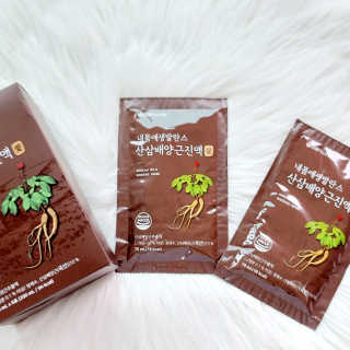 서울약사신협 약사신협_산삼배양근 진액_70ml x 30포 — 5점을 준 리뷰어가 2020년 9월 올린 사용 사진