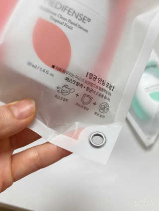메디펜스 클린 핸드 세럼  2종 랜덤증정 — 5점을 준 리뷰어가 2020년 9월 올린 사용 사진