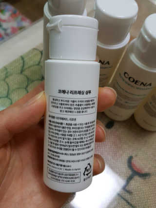코에나샴푸 자연유래 식물성 코에나 샴푸 50ml — 5점을 준 리뷰어가 2020년 4월 올린 사용 사진