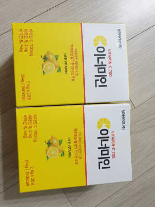 이너미인 VITAMIN-C 700 — 5점을 준 리뷰어가 2020년 10월 올린 사용 사진