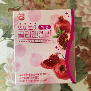 헬스업_쁘띠쁘띠석류콜라겐젤리_20g x 14포 — 4.5점을 준 리뷰어가 2020년 9월 올린 사용 사진
