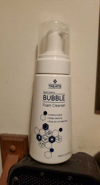트리티스 [TREATIS] Bubble Foam Cleanser 200ml — 5점을 준 리뷰어가 2021년 1월 올린 사용 사진