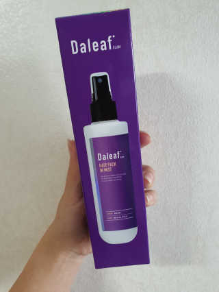 달리프 글램 헤어팩 인미스트 200ml — 5점을 준 리뷰어가 2020년 5월 올린 사용 사진