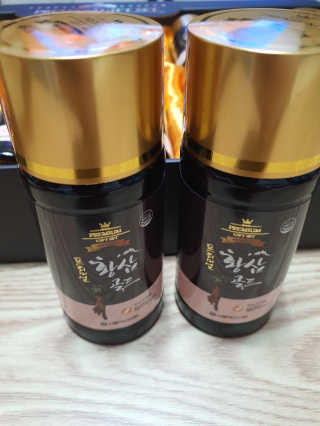 서울약사신협_프리미엄황삼골드_3.75g x 12환+75mgx12병 — 5점을 준 리뷰어가 2020년 9월 올린 사용 사진