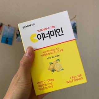 이너미인 VITAMIN-C 700 — 5점을 준 리뷰어가 2020년 9월 올린 사용 사진