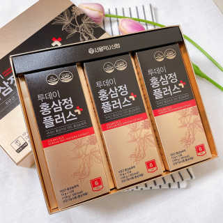 서울약사신협_투데이홍삼정플러스스틱_10g x 30포 — 5점을 준 리뷰어가 2020년 12월 올린 사용 사진