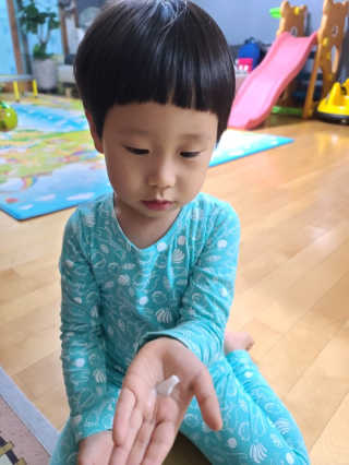 아토스탠다드 베이비크림 — 5점을 준 리뷰어가 2020년 11월 올린 사용 사진