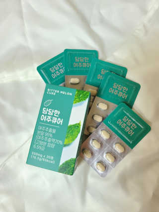 조은약초 국산 당당한 여주큐어 550mg x 30정 x 1박스 — 5점을 준 리뷰어가 2020년 8월 올린 사용 사진