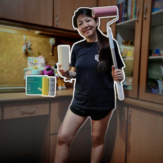 RAONTRM 패브릭 테이프 클리너 3 장 리뷰 사진
