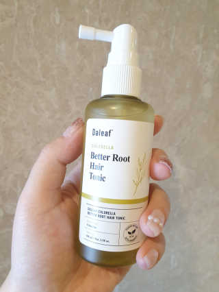 달리프 클로렐라 베러 루트 헤어토닉 100ml — 5점을 준 리뷰어가 2020년 10월 올린 사용 사진