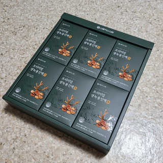 서울약사신협 약사신협_생녹용 진액_70ml x 30포 — 5점을 준 리뷰어가 2020년 10월 올린 사용 사진