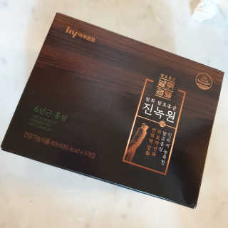 한국야쿠르트 발휘 발효홍삼 진녹綠원 — 5점을 준 리뷰어가 2020년 11월 올린 사용 사진