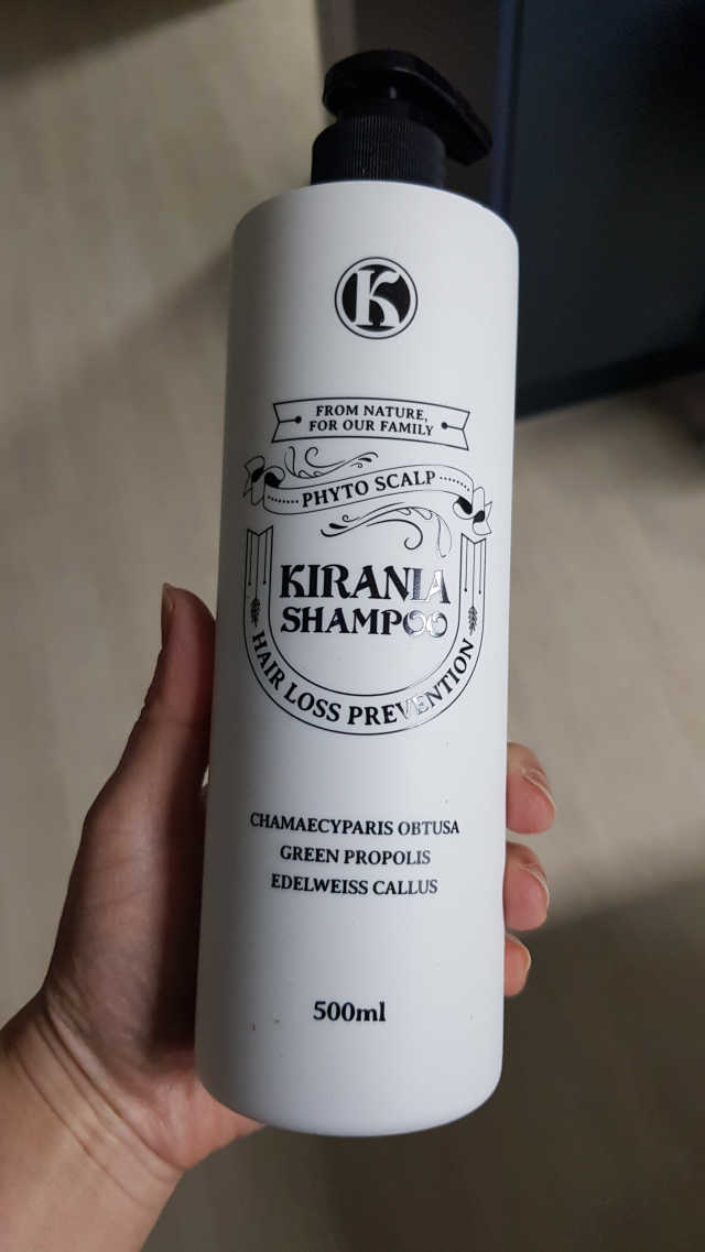 키라니아 피토스칼프 탈모완화 기능성샴푸 500ml 리뷰 사진
