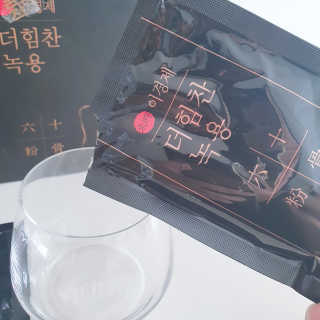 [시즌6] 이경제 더힘찬녹용 1개월분 — 5점을 준 리뷰어가 2020년 6월 올린 사용 사진