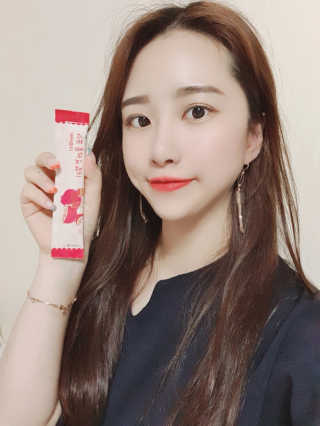 365더건강 에버뷰티 석류콜라겐 젤리 — 5점을 준 리뷰어가 2020년 7월 올린 사용 사진