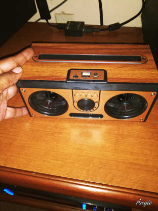 SEVIZ RETRO20W 레트로 블루투스 스피커 — 5점을 준 리뷰어가 2020년 6월 올린 사용 사진