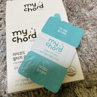 JW중외제약 마이코드 알티지 오메가3 1000 mg — 5점을 준 리뷰어가 2020년 7월 올린 사용 사진