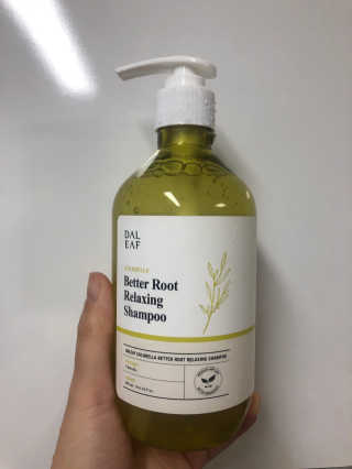 달리프 클로렐라 베러 루트 릴렉싱 샴푸 500ml — 5점을 준 리뷰어가 2020년 9월 올린 사용 사진
