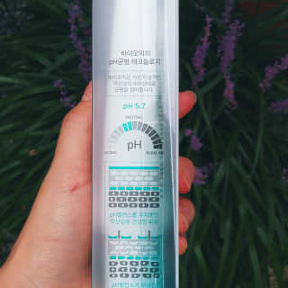 바이오믹 BIOMEEK SENSIMETIC MILD ACID CLEANSER — 5점을 준 리뷰어가 2020년 8월 올린 사용 사진