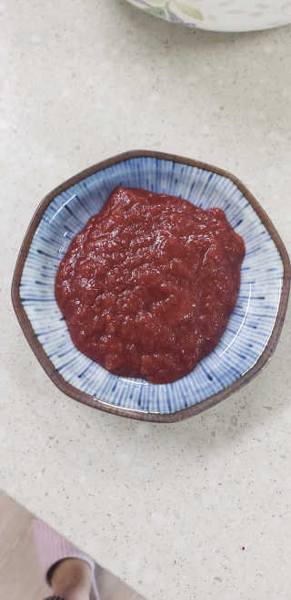 [해주냉면] 신천맛집 매운 비빔냉면 2인분 + 무절임 — 2점을 준 리뷰어가 2020년 5월 올린 사용 사진