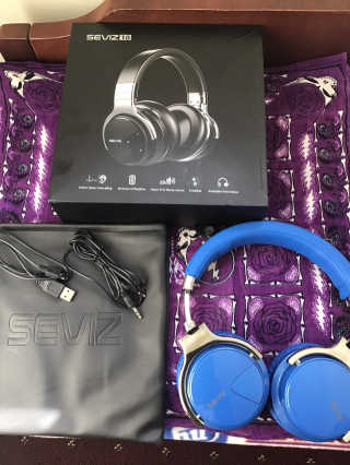 SEVIZ Bluetooth Headphones 10 3color — 5점을 준 리뷰어가 2020년 5월 올린 사용 사진