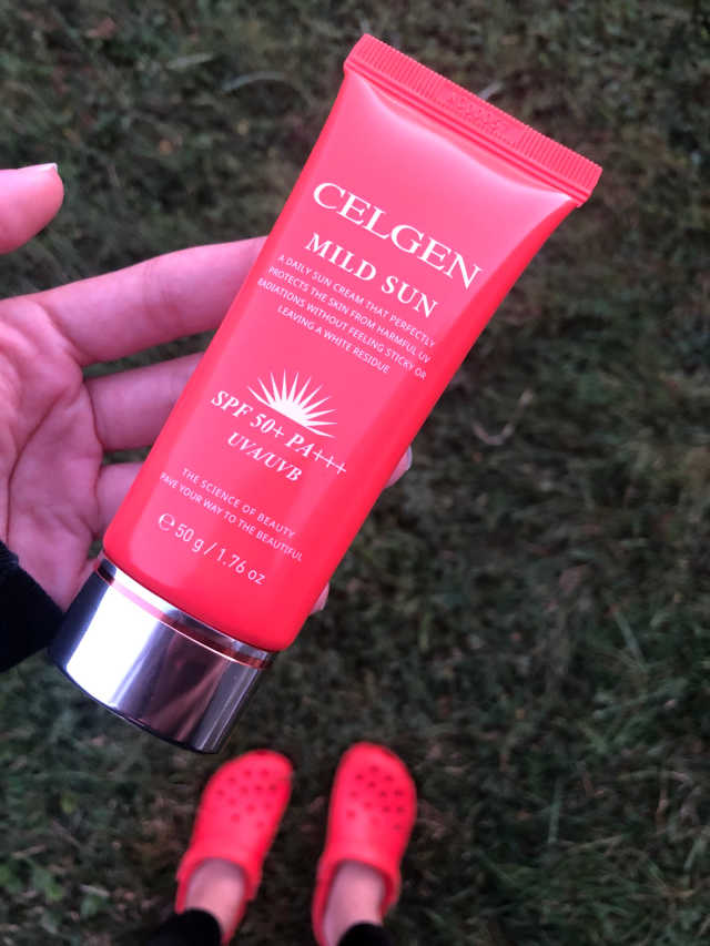 셀젠 마일드 썬 SPF50 + PA +++ 리뷰 사진