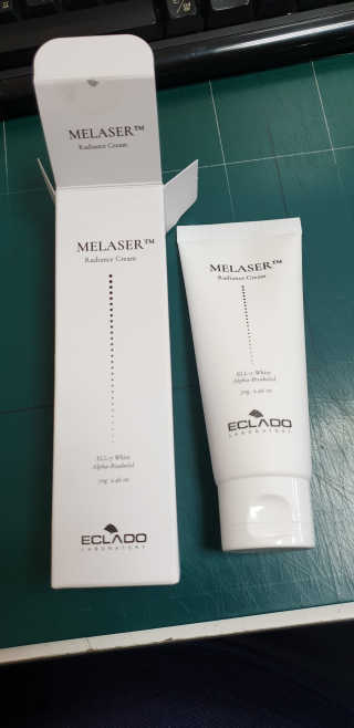 ECLADO 에끌라두 멜라이져 레디언스 크림 — 5점을 준 리뷰어가 2020년 10월 올린 사용 사진