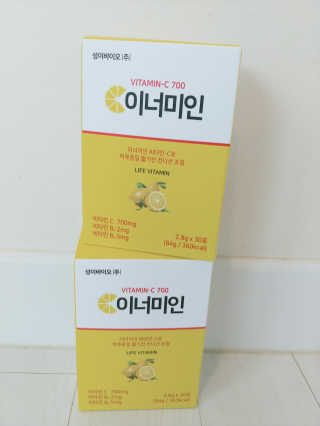 이너미인 VITAMIN-C 700 — 5점을 준 리뷰어가 2020년 9월 올린 사용 사진